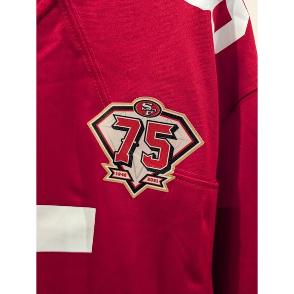 Nike NFL 49ers George Kittle Jersey – 3XL On Field 75th Anniversary - Picture 6 of 9